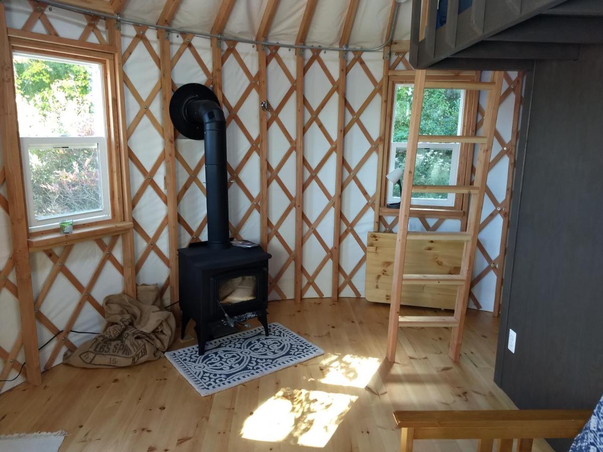 Livingston Manor Yurt Hotel Parksville Bagian luar foto